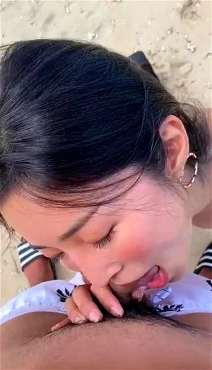 Japanese Busty Beach - Watch Busty Japanese Teen Public Beach Blowjob - Teen, Public, Amateur Porn  - SpankBang