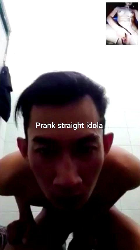 Masturbating in video call