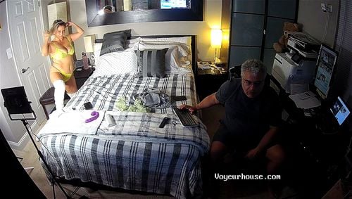 Nana and Coco Apartment - Mature blonde gets flirty on a fun cam show