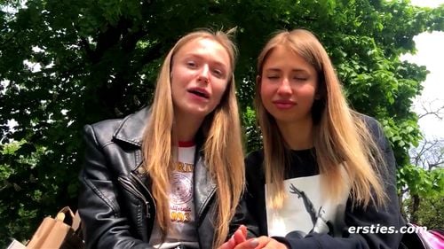 Ersties - Sexy Blonde Co-Workers Get Together For Hot Lesbian Fun