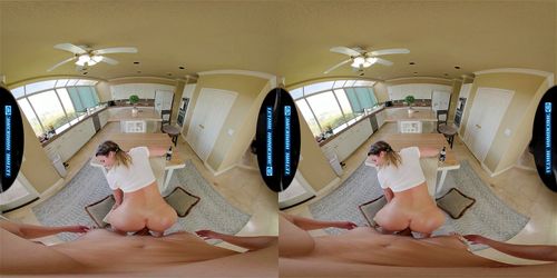 Vr porn video – You Fuck The Slutty Babysitter Over the Kitchen Counter - LethalHardcoreVR