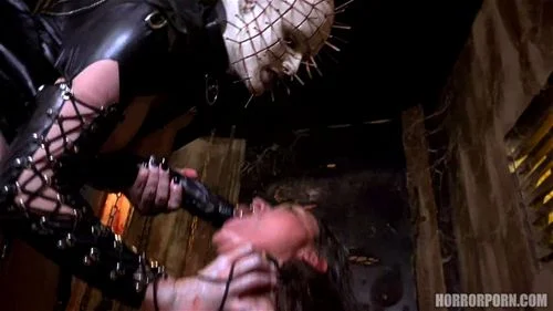 Horror Porn 10: Pinhead ft. Barbara Bieber & Angel Wicky by HorrorPorn.com: Blowjob, Hardcore & Brunette Porn