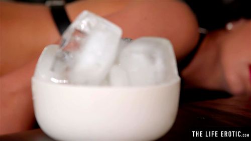The Life Erotic porn video – See this beauty melt ice on her hot pussy as she masturbates