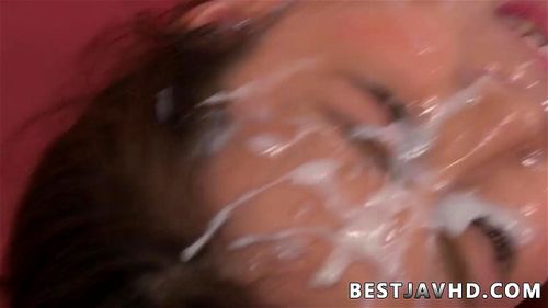 Sex-crazed Asian slut, Aoi Mizuno, gets gang-banged by several men, all prepared to plow her super-naughty fuckhole...