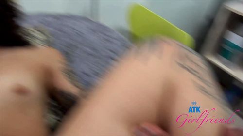 Sweet Nicole Luva creams from her pussy being licked and gets fucked deep and hard POV: Porn