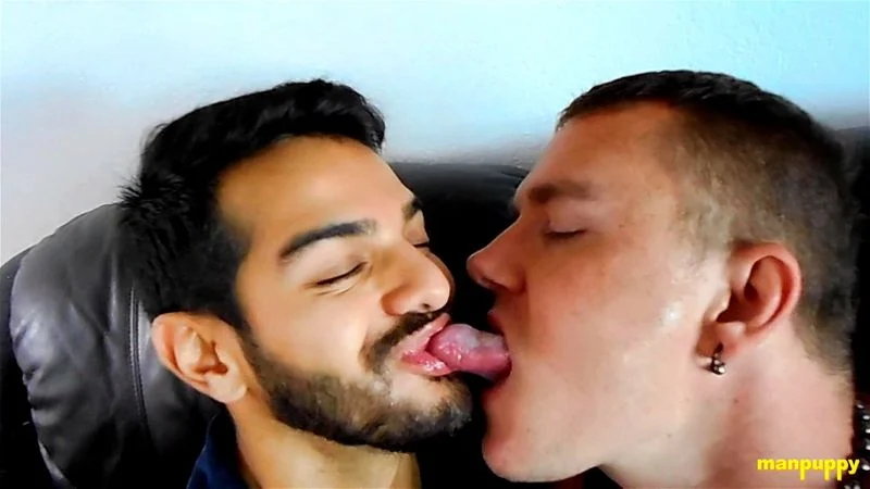 Leo Blue Throats Sebastian Cums With His Long Tongue