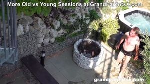 Teens with grandparents  サムネイル