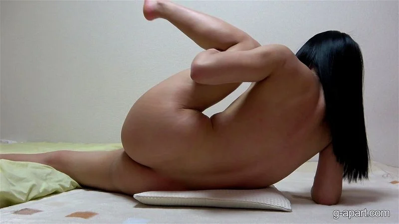 Hot Japanese Girl Naked Yoga Exercise