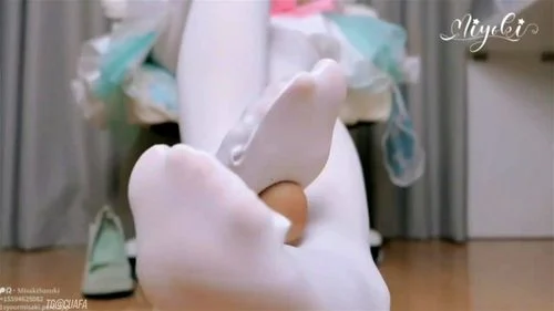 铃木美咲 美脚的赐福（瑶瑶公主篇） - Single, Cosplay, Footjob Porn - SpankBang