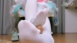 Asian Footjob thumbnail