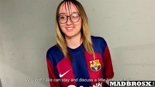 A Barcelona Supporter Fucked By PSG Fans in The Corridors Of The Football Stadium !!!