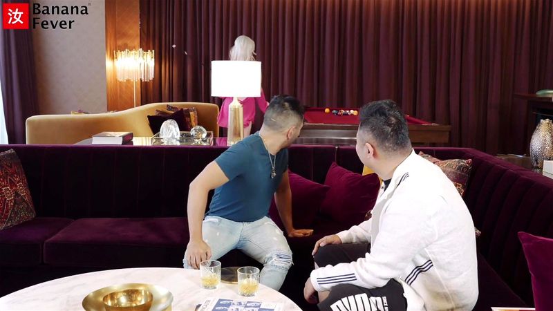 Sky Blue Riding Chinese Dick at Vegas Penthouse BananaFever AMWF