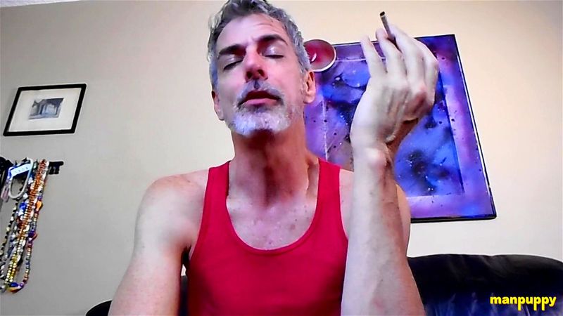 Daddy Richard Lennox smokes while taunting his stepson