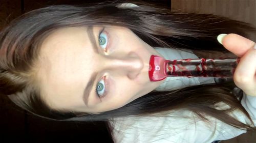 Would porn video – Would you cum on my tits or have me swallow your load?