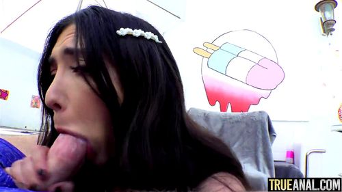 Jane Wilde porn video – TRUE ANAL Opening up Jane Wilde's tight little ass
