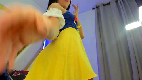 Lindamarti porn video – Playing with my ass while I'm dressed as Sleeping Beauty 😽😈