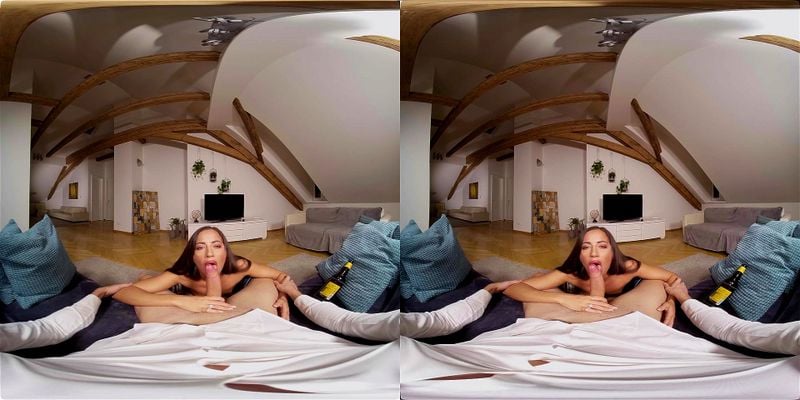 She Cleans My Cock with Her Mouth - Virtual Real Porn She Cleans My Cock with Her Mouth - Virtual Real Porn