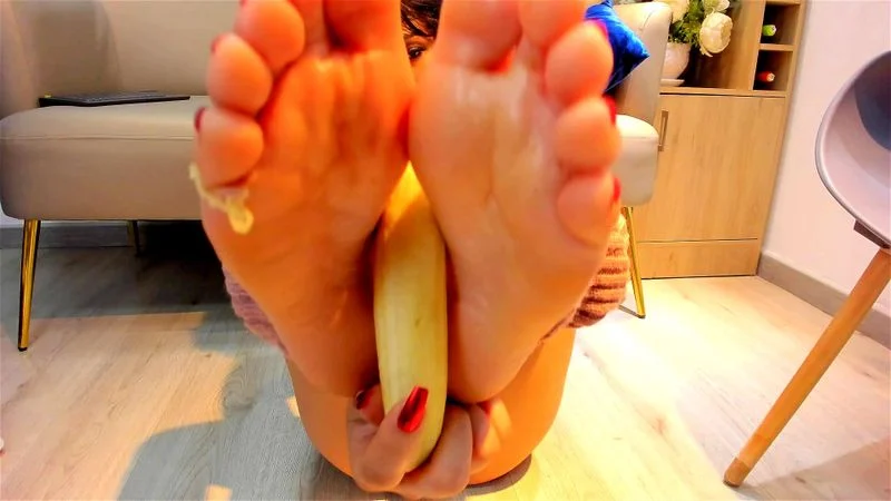 footjob banana footjob banana