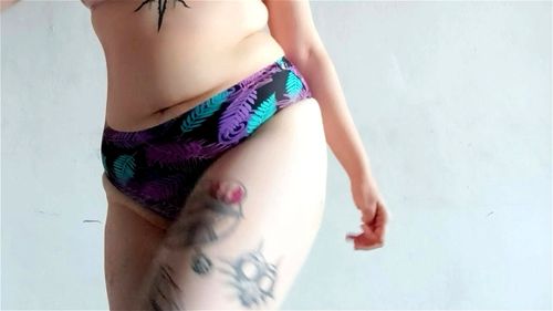 Tattoed porn video – how can you take off my underwear from me?