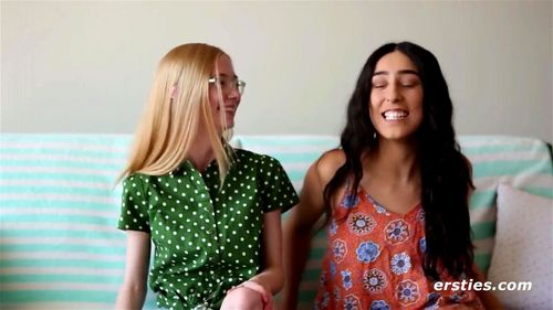 Ersties porn video – Ersties - Dark Haired Beauty Invites Petite Redhead Over For Lesbian Fun