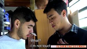 Straight Latinos earn cash for intense raw bareback fucking