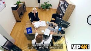 VIP4K. Slutty immigrant Daruma Rai failed her brilliant plan and gave anal to a loan manager