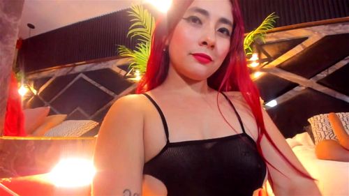 Creator porn video – redhead shows her ass and touches her pussy