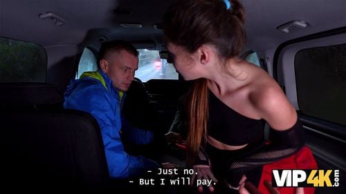 Pickup porn video – VIP4K. Sexy athlete Sakura Hell fucks a stranger in a car in front of her BF