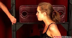 Cute teen Molly Manson gets punished