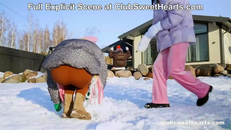 Playful 18yo Lesbians Playing with Snow at ClubSweethearts Playful 18yo Lesbians Playing with Snow at ClubSweethearts