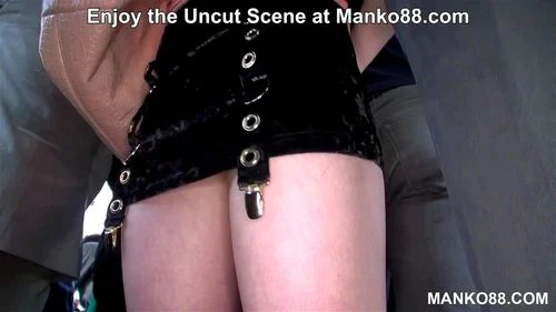 Handjob on a Public Bus for Manko88