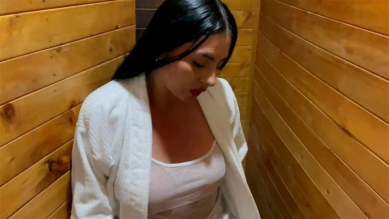 My brother-in-law fucks me hard while we're in the sauna (part 1) My brother-in-law fucks me hard while we're in the sauna (part 1)