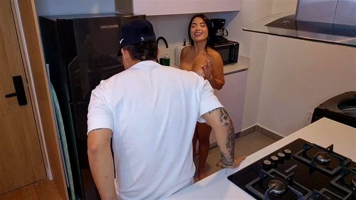 Burning porn video – Cheating wife moans with pleasure with her husband's best friend (part 2)