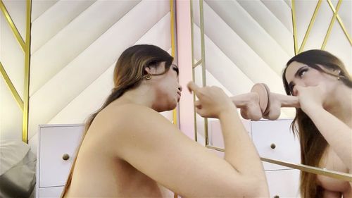 I can't help thinking about your cock when I masturbate in front of the mirror