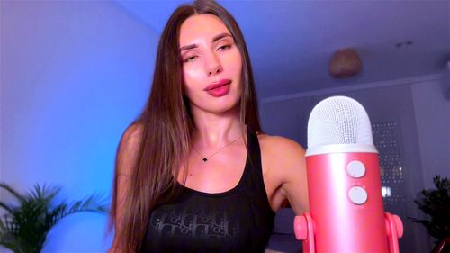 ASMR * A sexy brunette Cleo Patrice Fast and Aggressive Mic Pumping and Make You Cum