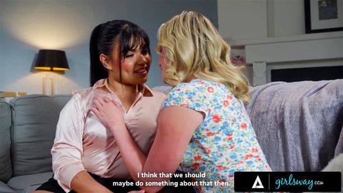 GIRLSWAY - Wild Petite Summer Col RAW FINGER FUCKS Naughty Coworker MILF Charlie Forde