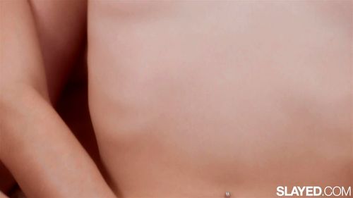 SLAYED Flawless Petite Duo Kenna James And Della Cate Have Intense Lesbian Sex