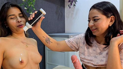 Creator porn video – I play with my horny friends at work, we talk dirty, we rate cocks and we touch each other's tits 2