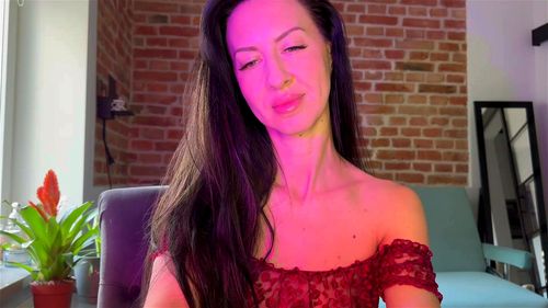 Misstress porn video – sexy mommy tease in transparent lingerie