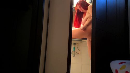 Crema porn video – They are spying on me while I touch myself