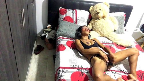 Upskrit porn video – Latina masturbates for her boss.