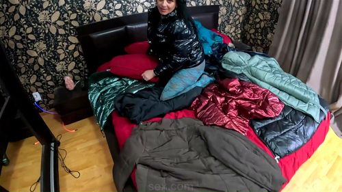 Milfycalla porn video – Several shiny down-jackets used for fucking and masturbating 267- preview