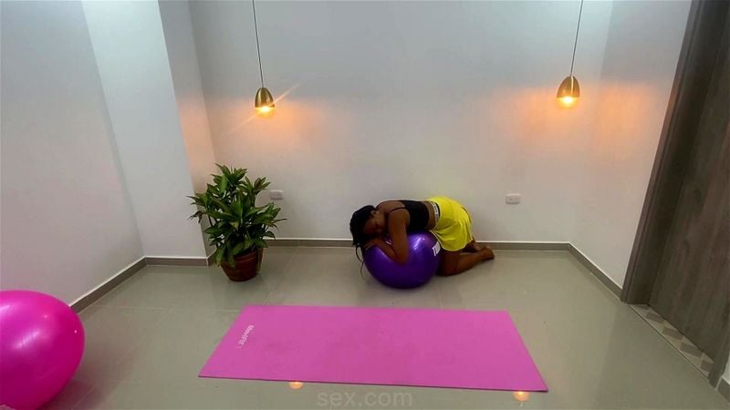 doing a little exercise at home doing a little exercise at home