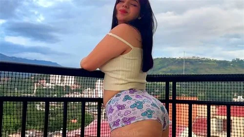 My boyfriend's best friend visits me, films me, and gets turned on by my big ass.