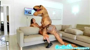 Kelsie Monroe - Sex with a T-Rex