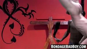 Obedient Brice Carson tormented by sadistic master