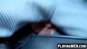 Horny Allen King rips Luciano's pants for a hard fuck