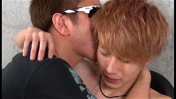 Japanese  boy was jerked by a man