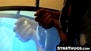Str8Thugs.com - Straight thug's solo mighty hands cock pleasuring and cum blasting fest
