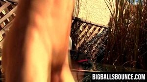 Corey Gunz splatters hot cum after intense masturbation